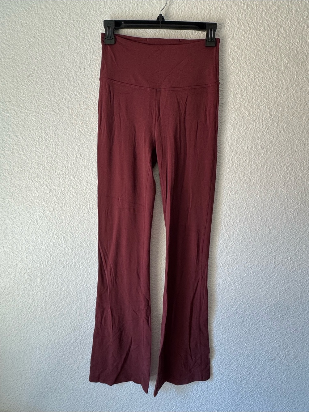 lululemon athletica Burgundy High-Waist Flare Leggings